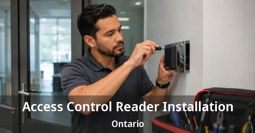 Access Control Reader Installation Ontario Access Control Reader Installation Ontario