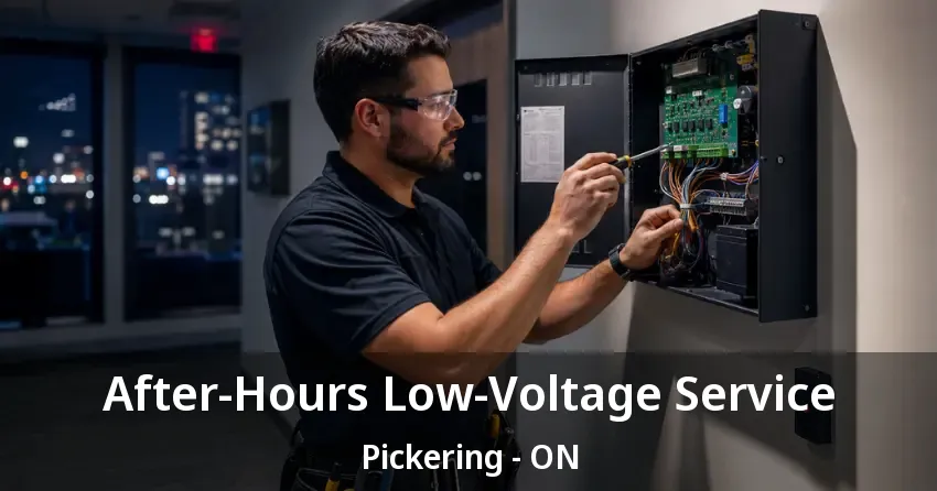 After-Hours Low-Voltage Service Pickering - ON After-Hours Low-Voltage Service Pickering - ON