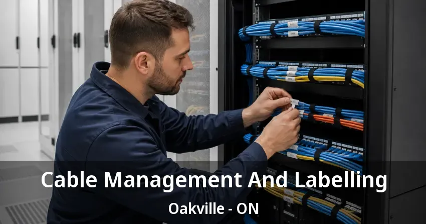 Cable Management And Labelling Oakville - ON Cable Management And Labelling Oakville - ON