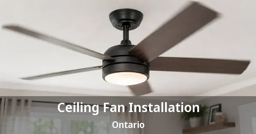 Ceiling Fan Installation Ontario