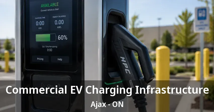 Commercial EV Charging Infrastructure Ajax - ON