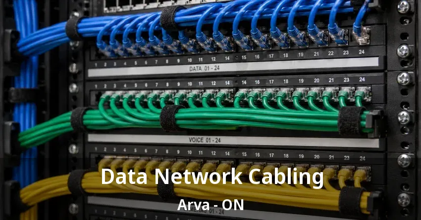 Data Network Cabling Arva - ON