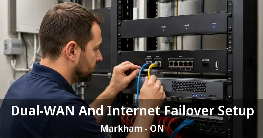 Dual-WAN And Internet Failover Setup Markham - ON
