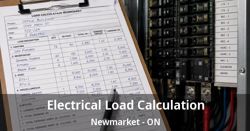 Electrical Load Calculation Newmarket - ON