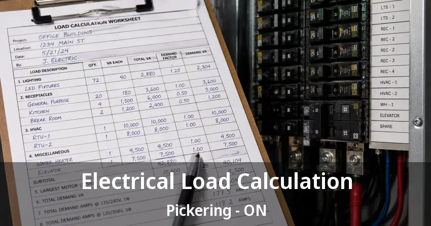Electrical Load Calculation Pickering - ON