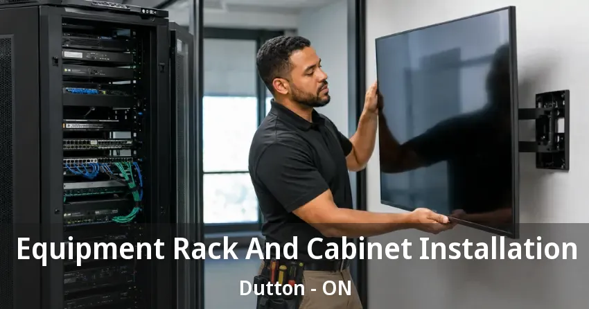 Equipment Rack And Cabinet Installation Dutton - ON