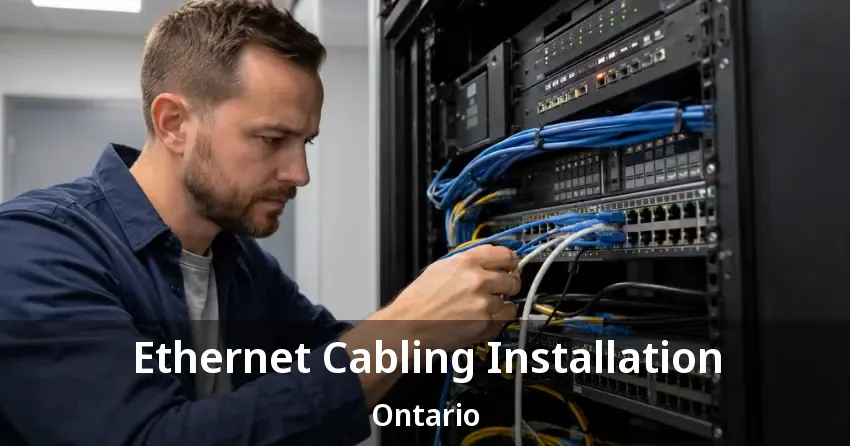 Ethernet Cabling Installation Ontario Ethernet Cabling Installation Ontario