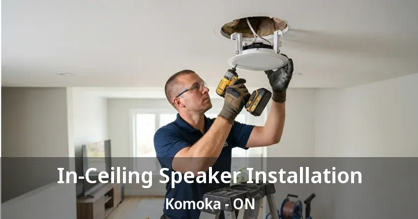 In-Ceiling Speaker Installation Komoka - ON