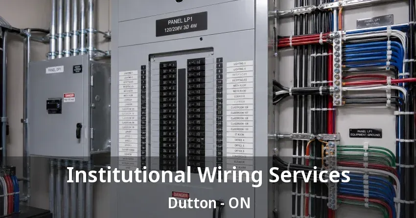 Institutional Wiring Services Dutton - ON