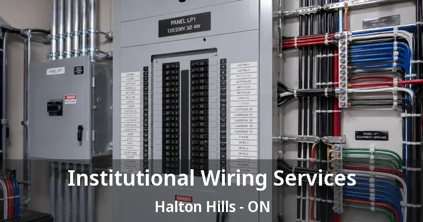 Institutional Wiring Services Halton Hills - ON