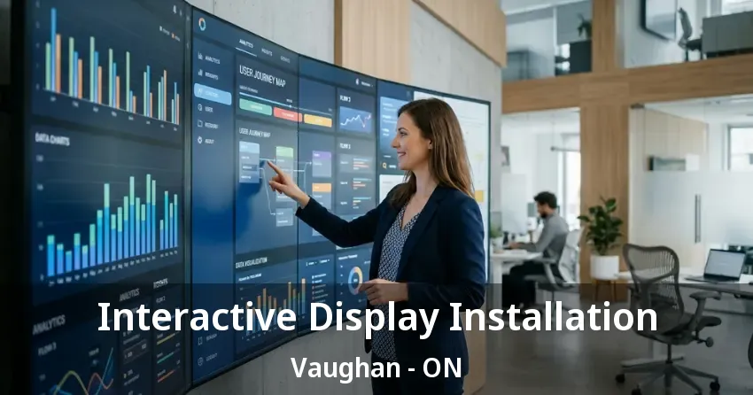 Interactive Display Installation Vaughan - ON