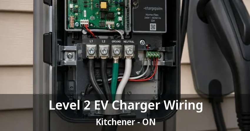 Level 2 EV Charger Wiring Kitchener - ON