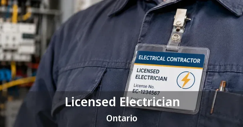 Licensed Electrician Ontario