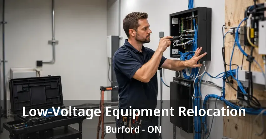 Low-Voltage Equipment Relocation Burford - ON