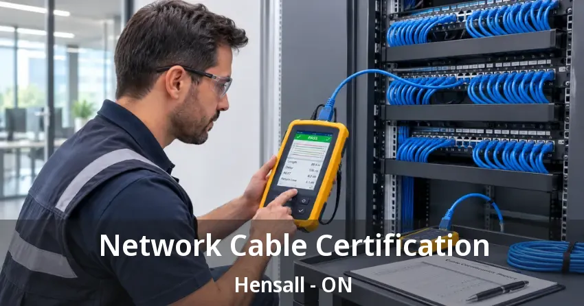 Network Cable Certification Hensall - ON