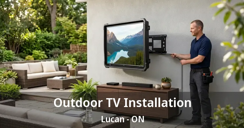 Outdoor TV Installation Lucan - ON