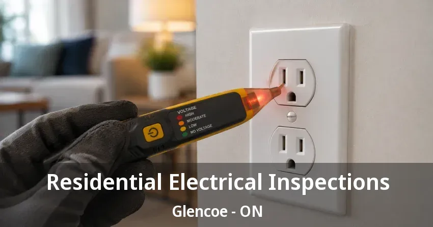Residential Electrical Inspections Glencoe - ON