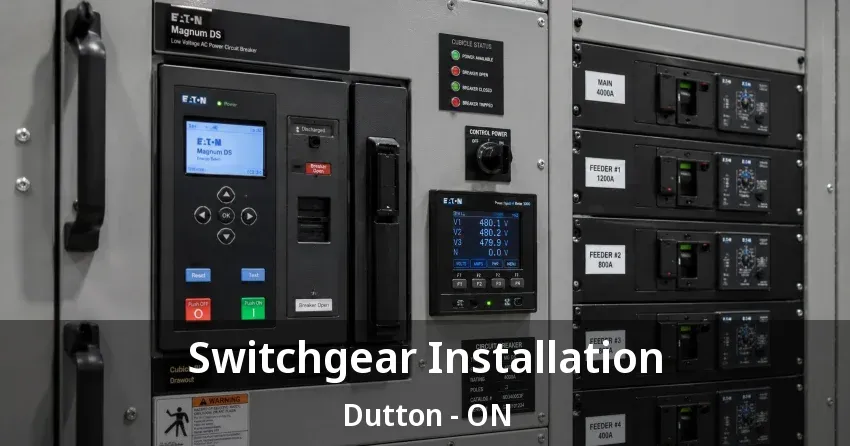 Switchgear Installation Dutton - ON