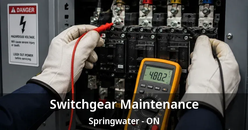 Switchgear Maintenance Springwater - ON