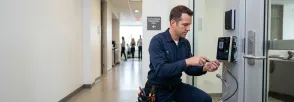 Biometric Access Control Installation Arva